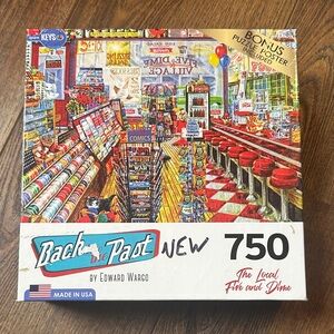RoseArt Jigsaw Puzzle - Back to the Past - 750 Pieces